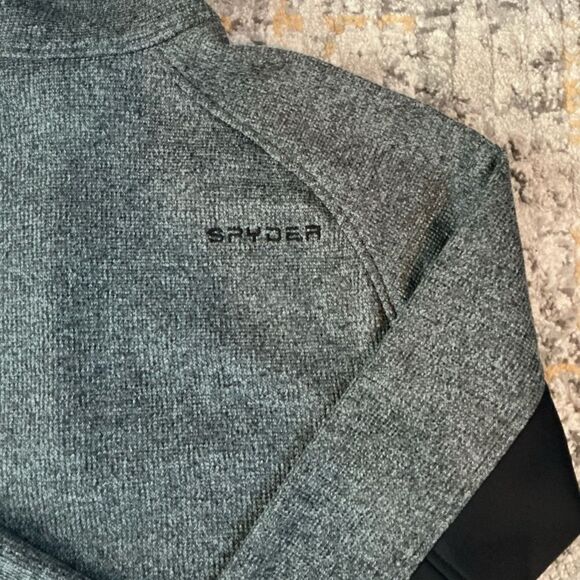 MEN’S SPYDER 1/4 ZIP CORE PULLOVER! EUC! SIZE M - Picture 10 of 10